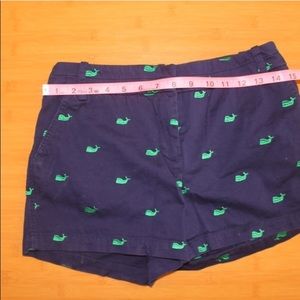 British Khaki whale logo shorts